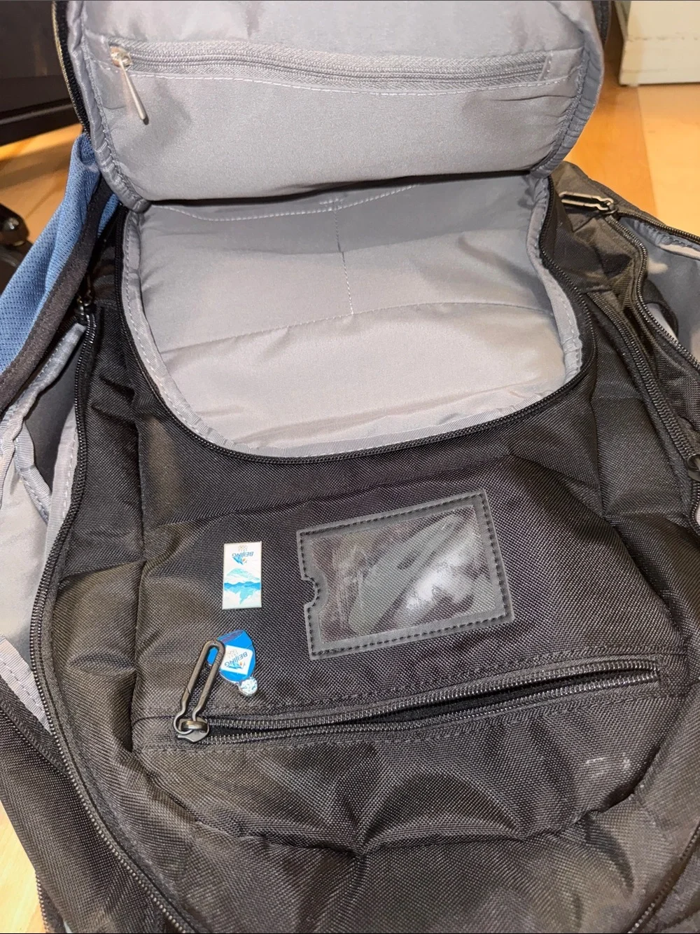 Beijing 2022 Olympic Navy and Black Backpack So much storage! Like new